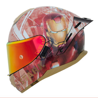 MESUCA | M601 | IRON MAN 鋼鐵人 漫威聯名彩繪 全罩式安全帽 附發票