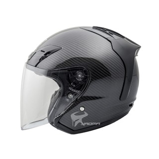 【LUBRO】安全帽 AIR TECH CARBON 碳纖維帽 AIRTECH 3/4罩 半罩帽 雙D扣｜耀瑪騎士