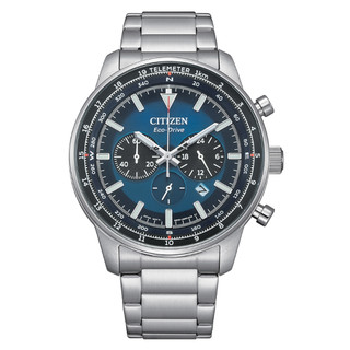 CITIZEN星辰 Chronograph系列 光動能計時腕錶 44mm/CA4500-91L