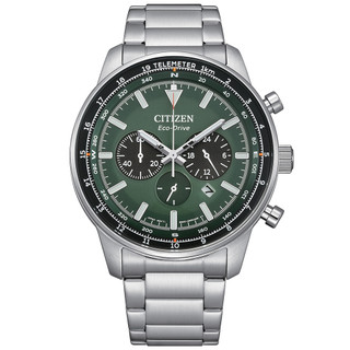 CITIZEN星辰 Chronograph系列 光動能計時腕錶 44mm/CA4500-91X