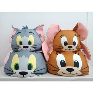 正版授權 TOM & JERRY 湯姆貓抱枕 傑利鼠抱枕 萊卡抱枕 湯姆貓萊卡抱枕 傑利鼠萊卡抱枕 居家抱枕