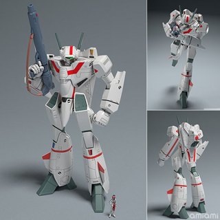 未公開 現貨 Max Factory PLAMAX 1/72 超時空要塞 VF-1J 一条輝機 組裝模型