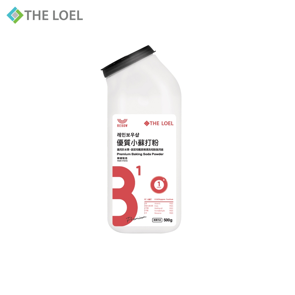 THE LOEL 優質小蘇打粉 500g Premium Baking Soda 水果/蔬菜/嬰兒用品清潔 韓國製
