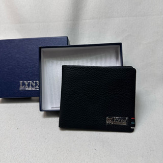LYNX 美國山貓 9卡中間翻透明窗短夾 高階進口NAPA牛皮 細緻柔軟 LY16-2142-99黑色$2200
