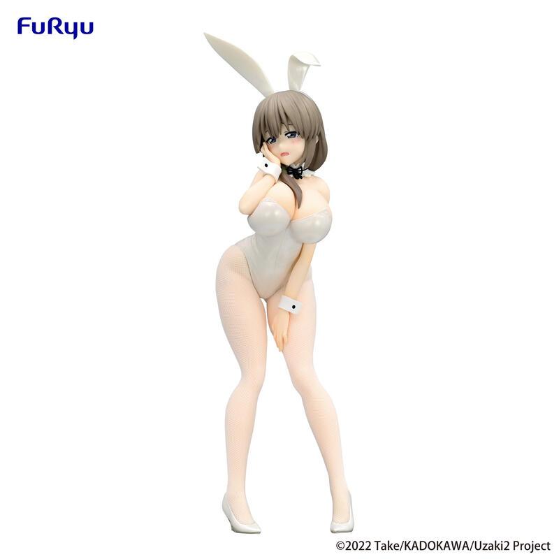 (FuRyu) 景品 BiCute 宇崎學妹想要玩 宇崎月 兔女郎 珍珠白 (酷比樂)
