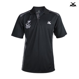 XTRM極限 紐西蘭羽球國家隊指定服-POLO衫(黑/灰) X8-314S