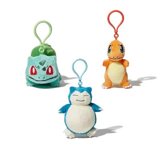 【LunaShop 現貨】FRAGMENT & POKEMON THUNDERBOLT PROJECT 彩色寶可夢吊飾