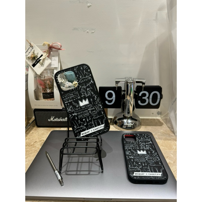 [DF現貨免運］二手知名大牌手機殼-便宜清倉價 Casetify X BASQUIAT MagSafe