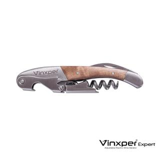 Vinxper 影木酒刀 三合一功能 開瓶器 鋸齒割箔刀 開罐器 不沾黏螺牙設計