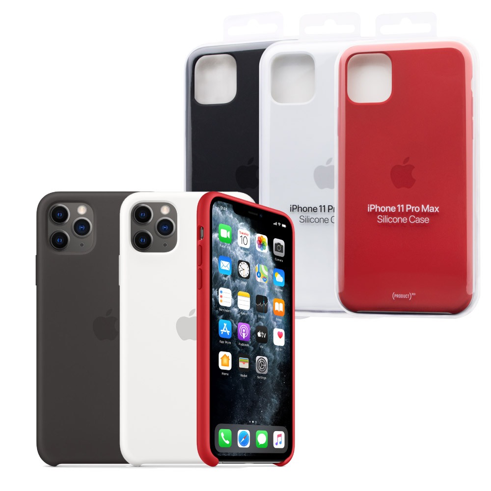 Apple 蘋果原廠官方 iPhone 11 Pro Max 矽膠保護殼【盒裝】