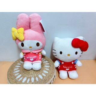 美樂蒂學習娃娃 KITTY娃娃 美樂蒂吊帶褲娃娃 睡覺抱枕 療癒娃娃 舒壓 畢業禮物 生日禮物 情人節禮物 聖誕交換禮物