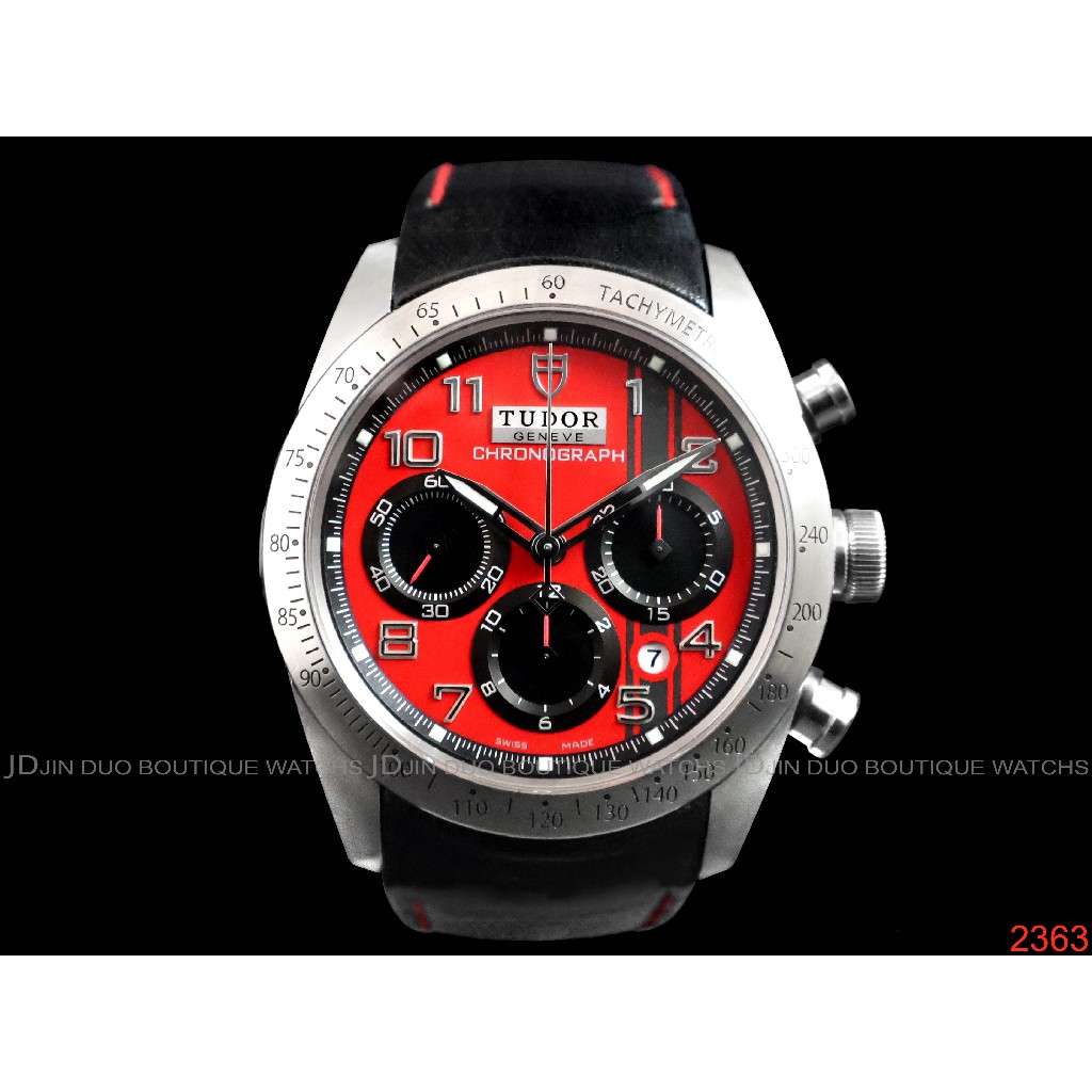 金鐸精品~2363 TUDOR 帝舵 FASTRIDER DUCATI 杜卡迪 自動上鍊計時男錶