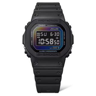 CASIO 卡西歐G-SHOCK 彩虹磚牆 強悍耐用 酷炫多彩方形電子錶DW-5600RW-1