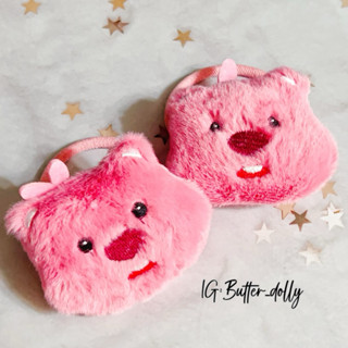 🧁奶油小舖🧁現貨供應 韓國小海狸露比 loopy 可愛大頭充綿髮圈 兒童 成人 髮圈
