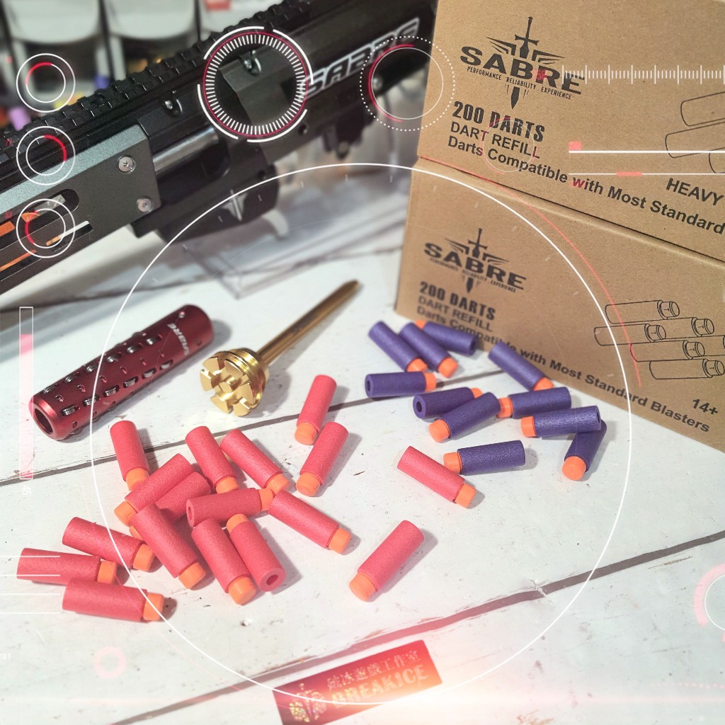 SABRE TDART 精準泡棉 軟彈  短彈 DART ZONE NERF PRO 通用