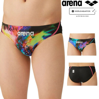 現貨S號M號(AS4FRC22M)Arena AQUA TREME 抗鹽耐穿競賽款男子三角泳褲FINA認證
