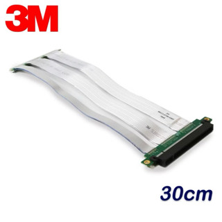 3M 原廠PCI-E 3.0 x16 30cm顯示卡延長線白色 3M 顯示卡排線直立顯示卡4.0原廠1800元售1000元