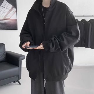 男生外套 夾克外套 男士夾克外套 衝鋒衣外套 時尚潮流 氣質男士外套 百搭寬鬆外套 韓版男士上衣外套 高階感 日韓風