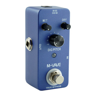 好禮二選一 M-VAVE DIG PITCH 升降 Key 八度 和聲 乾溼 電吉他 效果器 可USB 供電