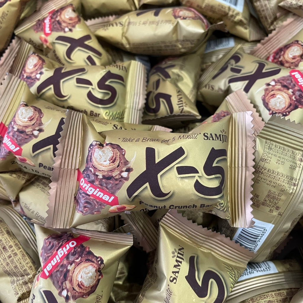蛋媽❣️韓國 X-5 X5 花生巧克力 捲心酥20g