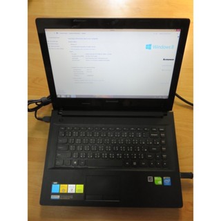 J.筆記型電腦-LENOVO G40-30 80FY N2940 4G記憶體 500G英文 WIN8.1 直購價1980
