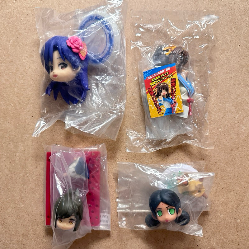 偶像大師 如月千早 涼宮春日的憂鬱 艦隊collection 艦娘 伊401 機動戰士鋼彈 一番賞盒玩公仔黏土人景品