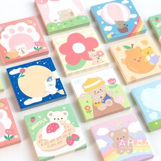 AHUA 阿華有事嗎 可愛小熊留言備忘素材紙 O0019 可愛 文具 開學用品