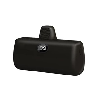 口袋迷你直插式行動電源 5000mAh 額定容量 2800mAh TYPE-C PD 快充 直插式 迷你 行動電源
