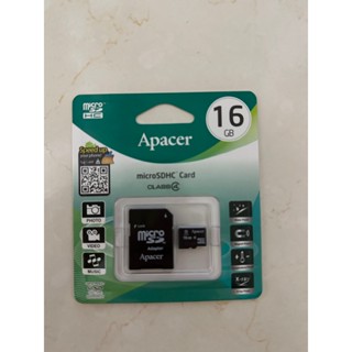 Apacer 宇瞻 記憶卡 Micro SD 16G Class 4 附SD轉卡