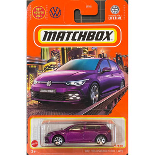 Matchbox 火柴盒 福斯 2021 VOLKSWAGEN GOLF GTE GTI