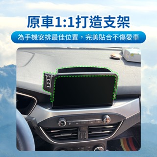 🌺3C好市多 隔日配🔥Focus 手機架 mk4 Kuga mk3 手機架 螢幕式 汽車 車用 配件 2019~2024
