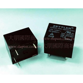 【大朋電子】【現貨/含稅】ZETTLER AZ943-1AH-12DEF 繼電器RELAY