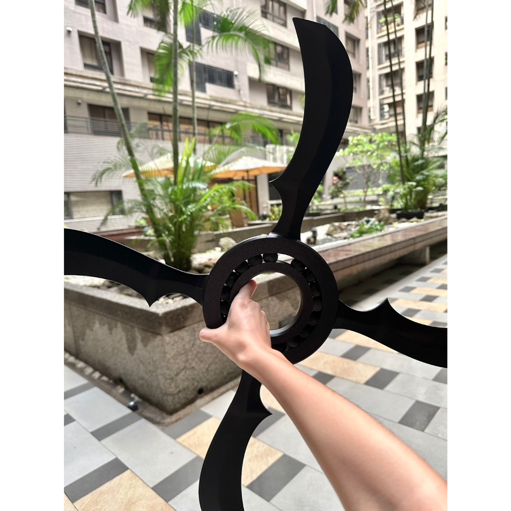 【3D代印】火影忍者/風魔手裏劍/旋轉螺旋手裏劍大風車玩具/解壓玩具