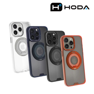 【隔日到貨】hoda MagSafe 柔石支架指環保護殼 適用 iPhone 16 15 Promax
