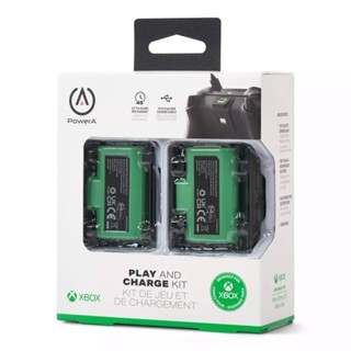 【艾達電玩】【PowerA】|XBOX 官方授權|遊戲手把同步充電套件(XBPW0119-01) 雙顆組合附USB線