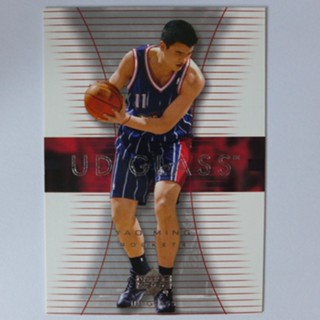 ~Yao Ming.姚明~名人堂/移動長城/小巨人 2004年UD GLASS.NBA籃球卡