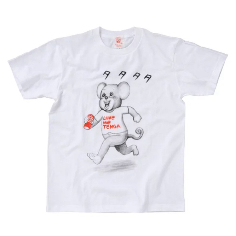 ［嘿呦選物 現貨］TENGA×漫畫太郎 聯名白TEE 尺寸XL #tenga #日本