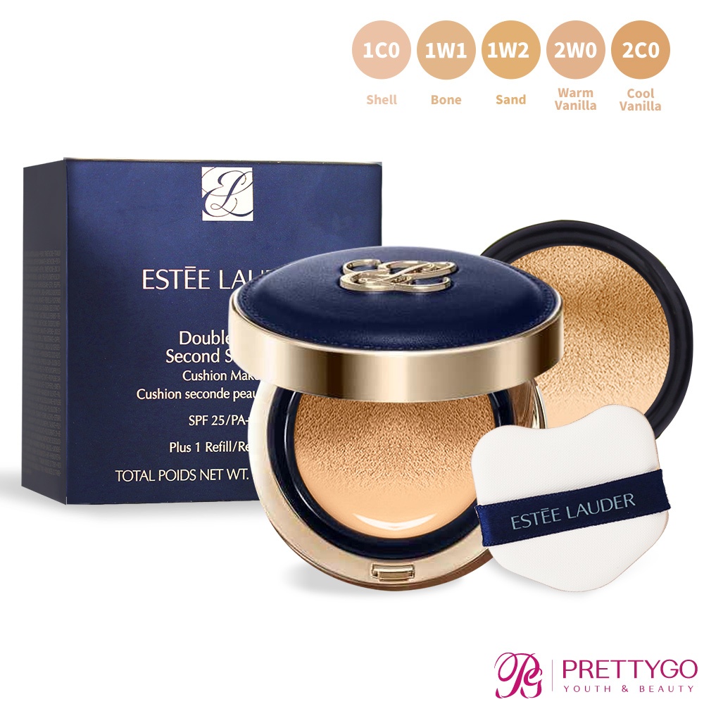 ESTEE LAUDER 雅詩蘭黛 粉持久天生美肌氣墊粉餅SPF25/20 /PA+++(24g)-多色任選【美麗購】