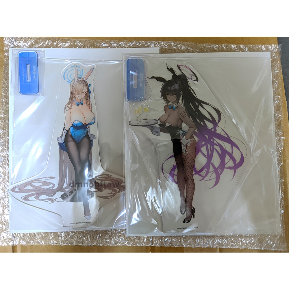 日版周邊 蔚藍檔案 壓克力立牌 Yostar官方商店 兔女郎 寧瑠  明日奈 朱音 花凜
