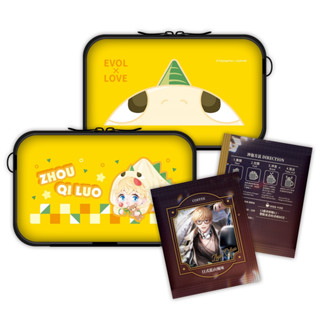 【曼迪】戀與製作人-濾掛咖啡5入+硬殼化妝包-周棋洛