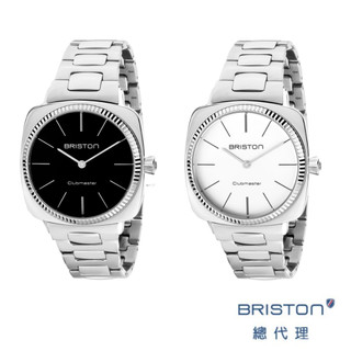 BRISTON 艾利根 Elegant 經典黑 時尚白 鋼錶帶 男錶 女錶 時尚禮物 石英錶 禮物 手錶