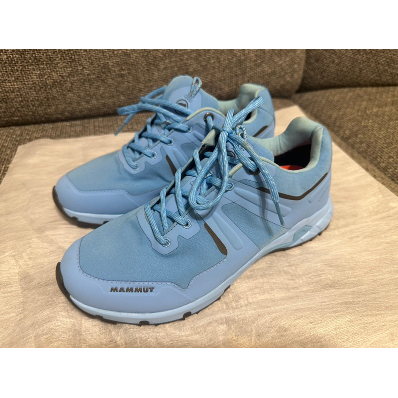 MAMMUT 長毛象 女款 防水低筒登山鞋 Ultimate Pro Low GORE-TEX 藍）