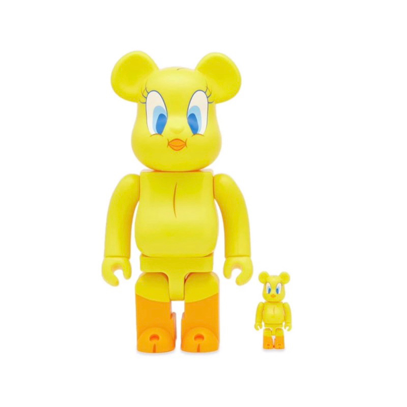 全新未拆 BE@RBRICK Tweety 崔弟 公仔 100%+400%