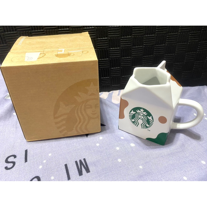 STARBUCKS星巴克 造型馬克杯 牛奶盒/牛奶罐/聖誕老人