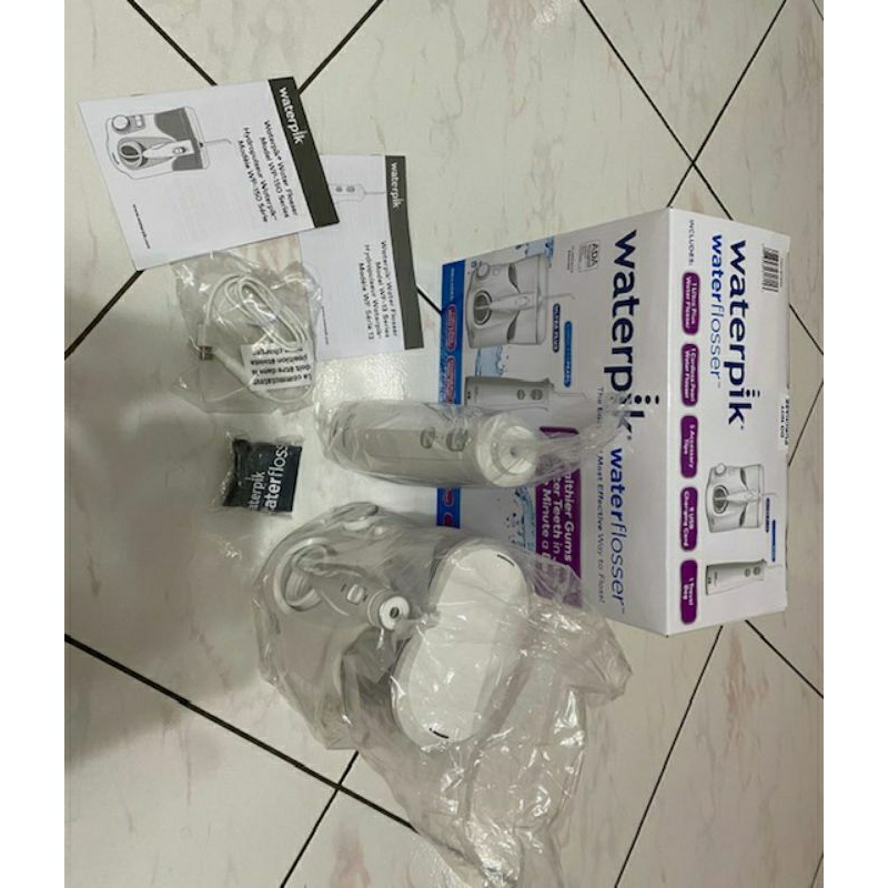 [[雙機組]] Waterpik 沖牙機 WP-150 加旅用 WF-13。全新未拆。