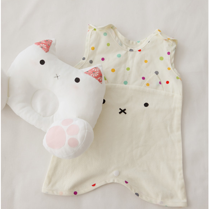 🌸現貨🌸韓國版型 嬰兒版型 彌月禮盒套組 彌月禮 貓咪枕頭+防踢被 版型 紙樣 非成品 紙型 DIY