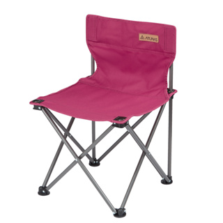 【ATUNAS】A1CDCC10 露營便攜靠背休閒椅/露營椅/野餐椅/烤肉椅/折疊椅 暗紅