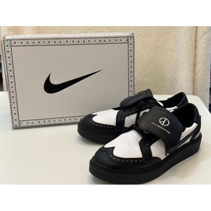 PEACEMINUSONE x Nike Kwondo 1 GD 雕花鞋 權志龍 熊貓DH2482-101