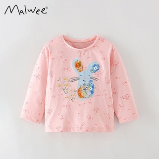 【丹丹嘟嘟】現貨💗Malwee-女童長袖T恤8512