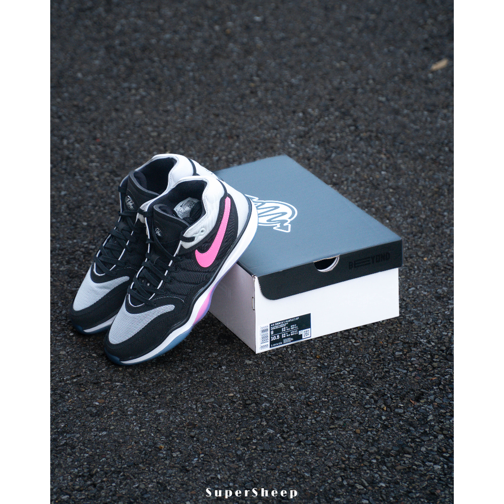 Nike Zoom GT Hustle 2 實戰籃球鞋 男款 黑粉 DJ9404-004